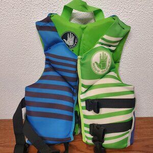 Water Sports - Childs Life Jacket 30lb - 50lb by Body Glove - Multicolor